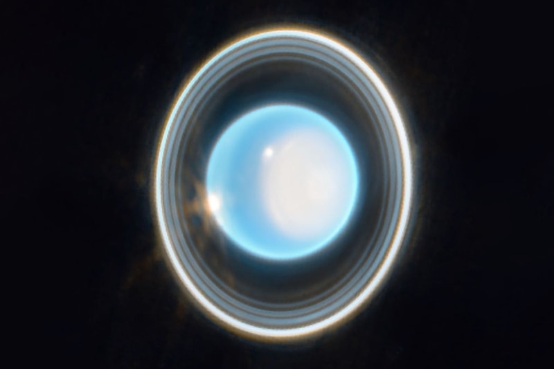 ジェームス・ウェッブ宇宙望遠鏡の捉えた天王星の新たな画像が公開 NASA James Webb Space Telescope Captures Detailed Image of Uranus rings photos ice giant planet info