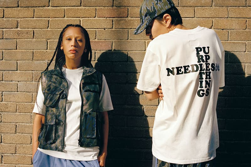 ニードルズがデザイナー 菊乃の手掛けるパープルシングスとのコラボレーションを発表 needles purple things collab collection release info