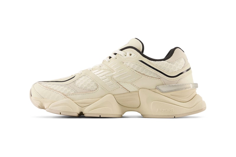 ニューバランス 90/60から柔らかな雰囲気の新作 “クリーム/ブラック”が登場 New Balance 9060 Arrives in "Cream/Black" U9060DUA Spring 2023 running shoes dad shoes oversized shoes 