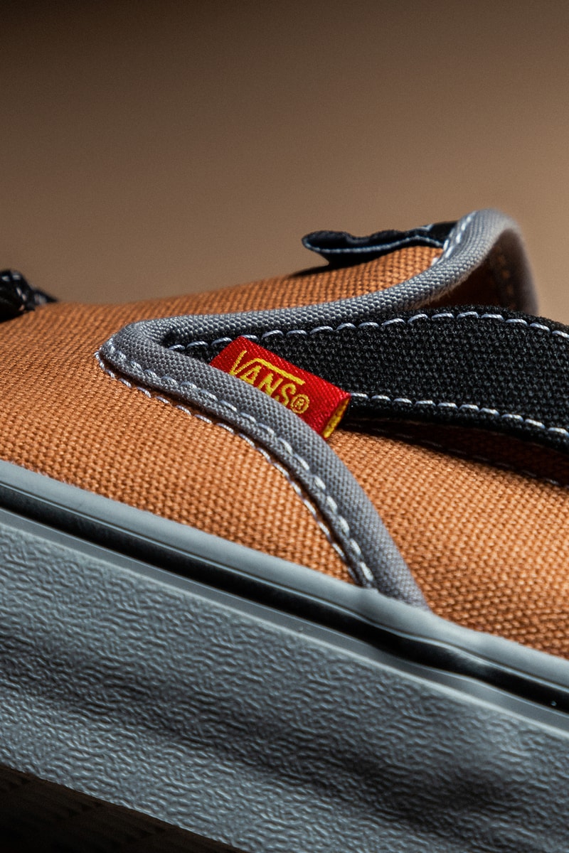 ニコール・マクラフリン x ヴォルト・バイ・ヴァンズによるコラボ スニーカーが HBX に登場 Nicole McLaughlin's Vault by Vans Collab Takes Inspiration from Gardening Totes and Workwear Bags hbx release info
