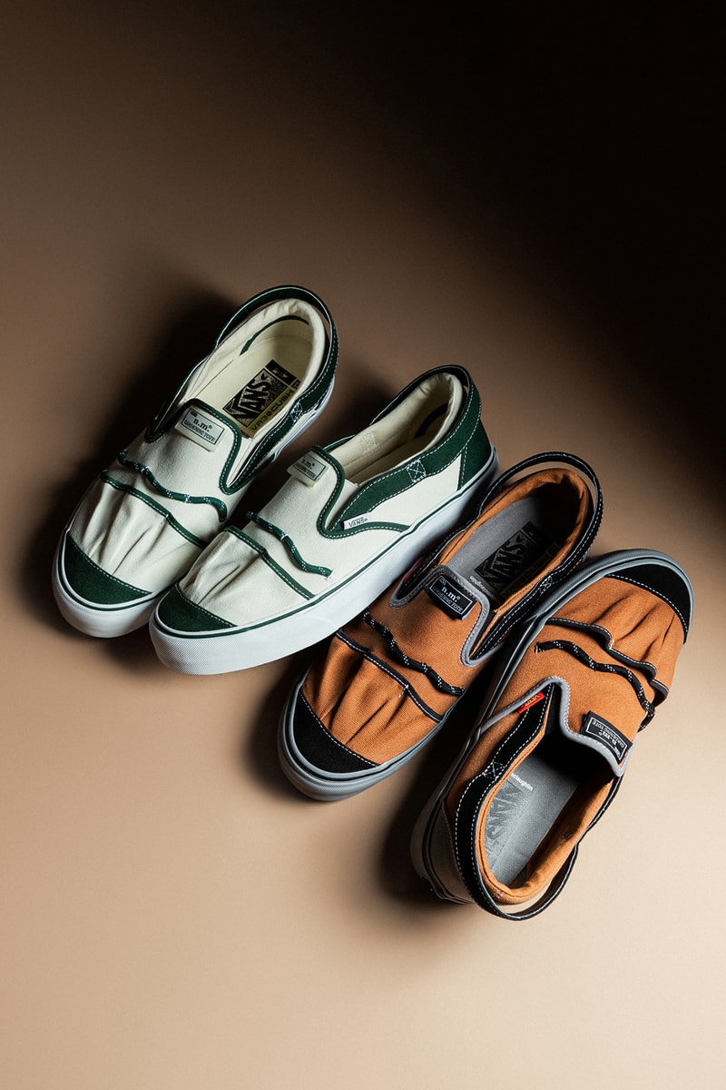 ニコール・マクラフリン x ヴォルト・バイ・ヴァンズによるコラボ スニーカーが HBX に登場 Nicole McLaughlin's Vault by Vans Collab Takes Inspiration from Gardening Totes and Workwear Bags hbx release info