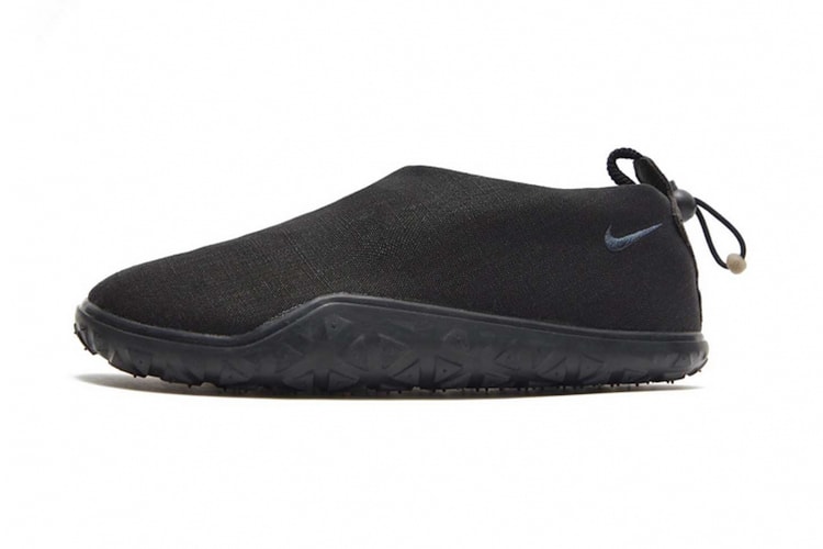 Nike ACG から Air Moc のミニマルな新色 “Black/Anthracite” が登場