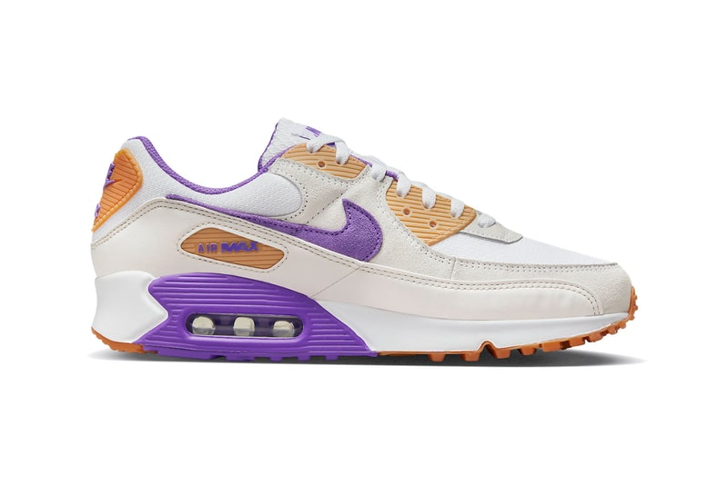 ナイキから往年の ACG を彷彿とさせる配色の新作 エアマックス 90 が登場 Nike Air Max 90 Footwear Sneakers Trainers Fashion Streetwear Purple Nike ACG Leather Overlays