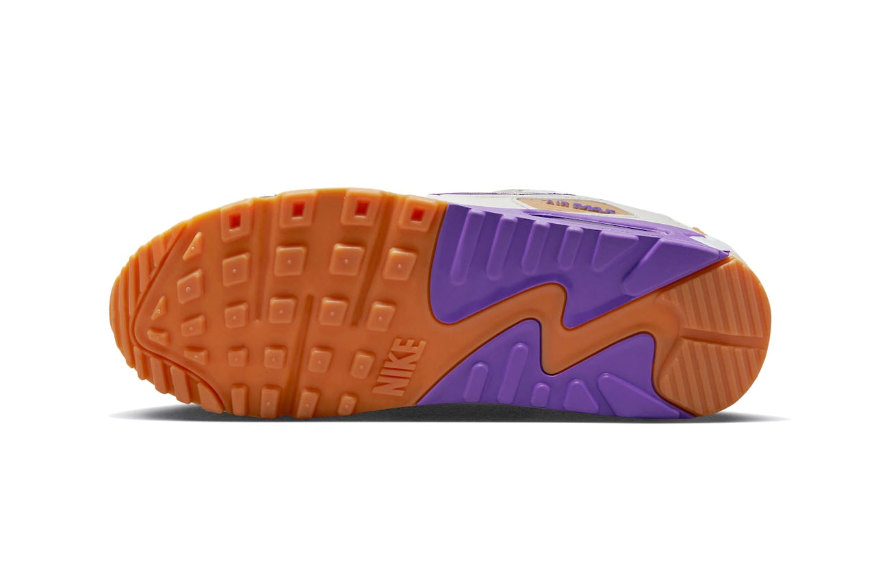 ナイキから往年の ACG を彷彿とさせる配色の新作  エアマックス 90 が登場 Nike Air Max 90 Footwear Sneakers Trainers Fashion Streetwear Purple Nike ACG Leather Overlays 