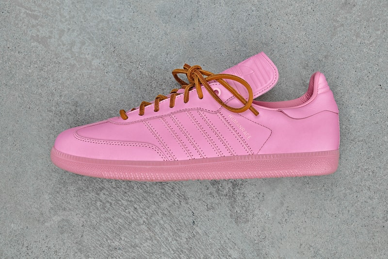 ファレル・ウィリアムス x アディダス オリジナルスの最新コラボ サンバをチェック Pharrell's Humanrace and adidas Originals Unveil New Samba Colors adidas superstar nmd suede pharrell williams monochromatic color scheme, featuring Yellow, Orange, Pink, Lilac, Red, and the friends and family exclusive Humanrace Green.