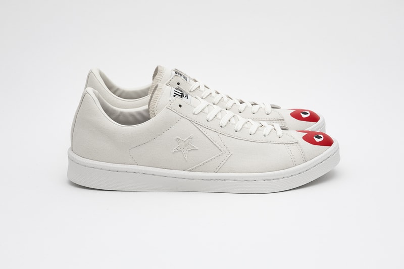 プレイ・コムデギャルソン x コンバースの最新コラボ プロレザーが発売 PLAY COMME des GARÇONS x Converse Pro Leather 2023 spring summer release info
