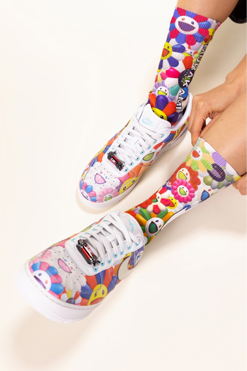 RTFKT x ナイキエアフォース 1 の実物スニーカーをゲットできるイベントが開催中 RTFKT x Nike Air Force 1 Takashi Murakami Release Info