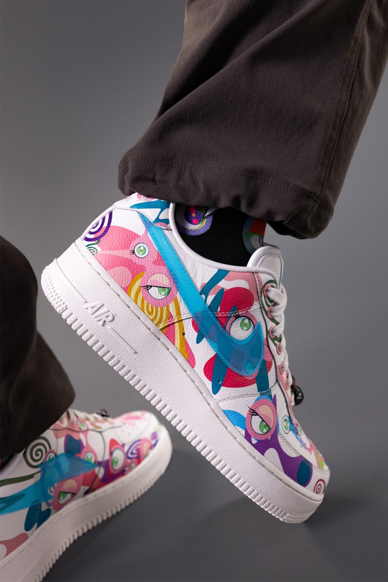 RTFKT x ナイキエアフォース 1 の実物スニーカーをゲットできるイベントが開催中 RTFKT x Nike Air Force 1 Takashi Murakami Release Info
