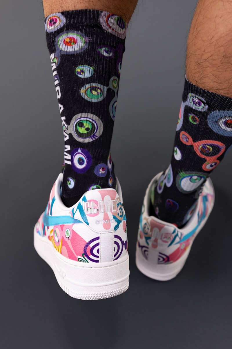 RTFKT x ナイキエアフォース 1 の実物スニーカーをゲットできるイベントが開催中 RTFKT x Nike Air Force 1 Takashi Murakami Release Info