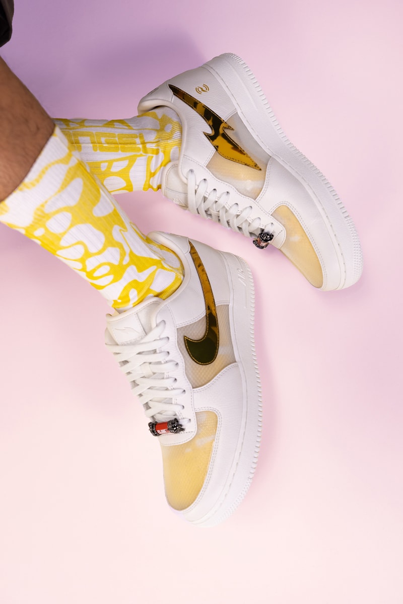 RTFKT x ナイキエアフォース 1 の実物スニーカーをゲットできるイベントが開催中 RTFKT x Nike Air Force 1 Takashi Murakami Release Info