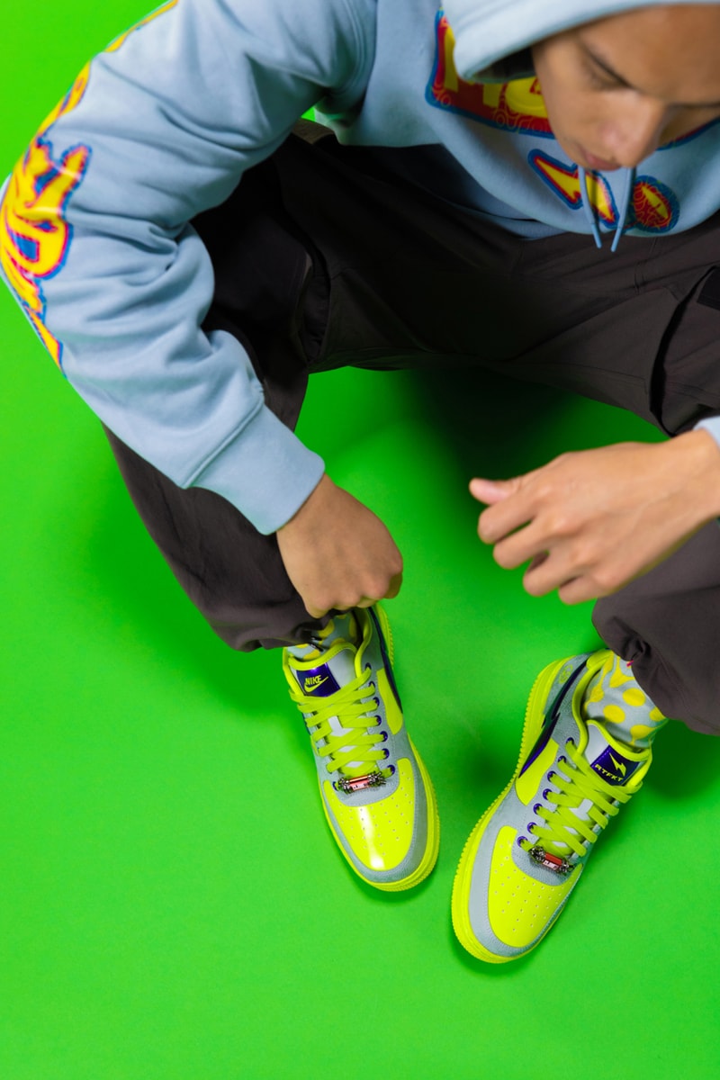 RTFKT x ナイキエアフォース 1 の実物スニーカーをゲットできるイベントが開催中 RTFKT x Nike Air Force 1 Takashi Murakami Release Info