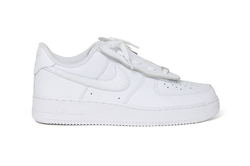 サカイによるナイキのカスタマイズアイテムがハローサカイ限定で登場 sacai nike customized air force 1 low white hoodie black mens womens chitose abe release date info store list buying guide photos price 