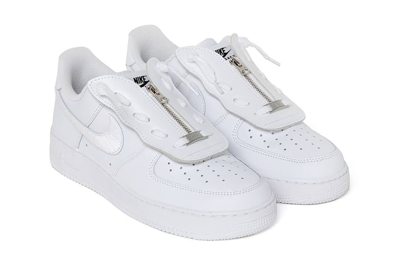 サカイによるナイキのカスタマイズアイテムがハローサカイ限定で登場 sacai nike customized air force 1 low white hoodie black mens womens chitose abe release date info store list buying guide photos price 