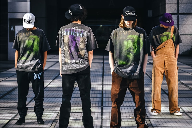 セントマイケルがベルベルジンのディレクター 藤原裕とのコラボアイテムを発売 saint mxxxxxx berberjin greeeen collab item release info