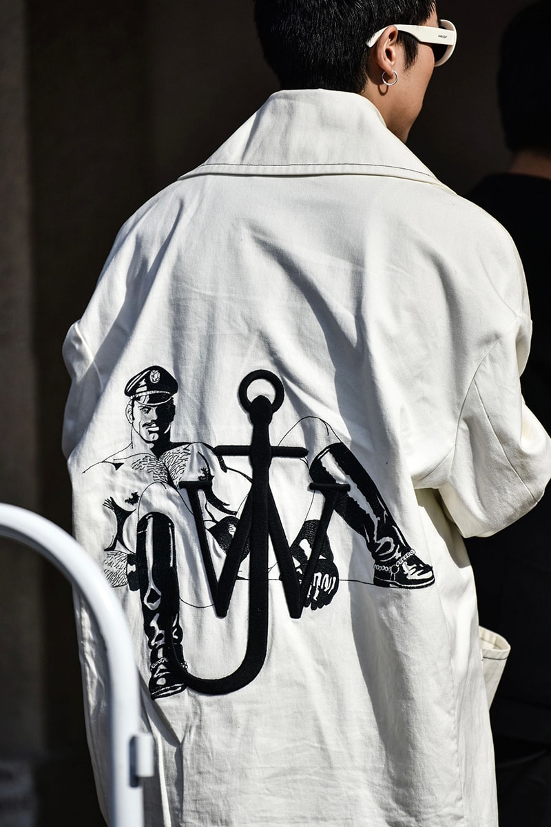Streetstyle : 上海ファッションウィーク 2023年秋冬 Shanghai Fashion Week FW23 Street Style looks thom browne undercover luxury brands streetwear china fashion luxury