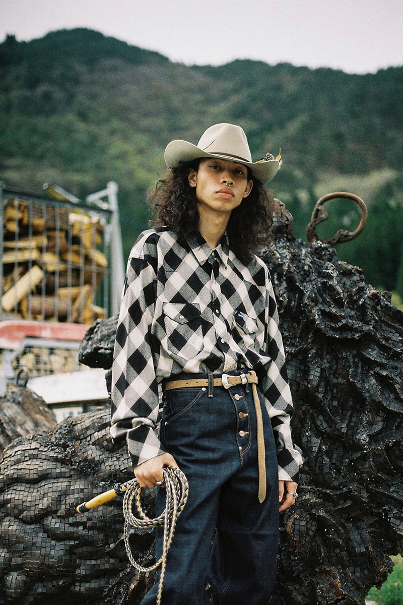 シュガーヒルがラングラーとのコラボしたウエスタンシャツとデニムパンツを発売 sugarhill wrangler collab items release info