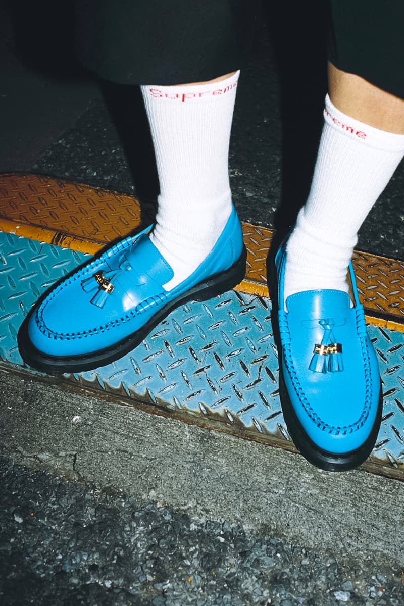 シュプリーム x ドクターマーチンによる2023年春夏シーズンのコラボシューズが登場 Supreme x Dr. Martens collab shoes 2023 spring summer release info