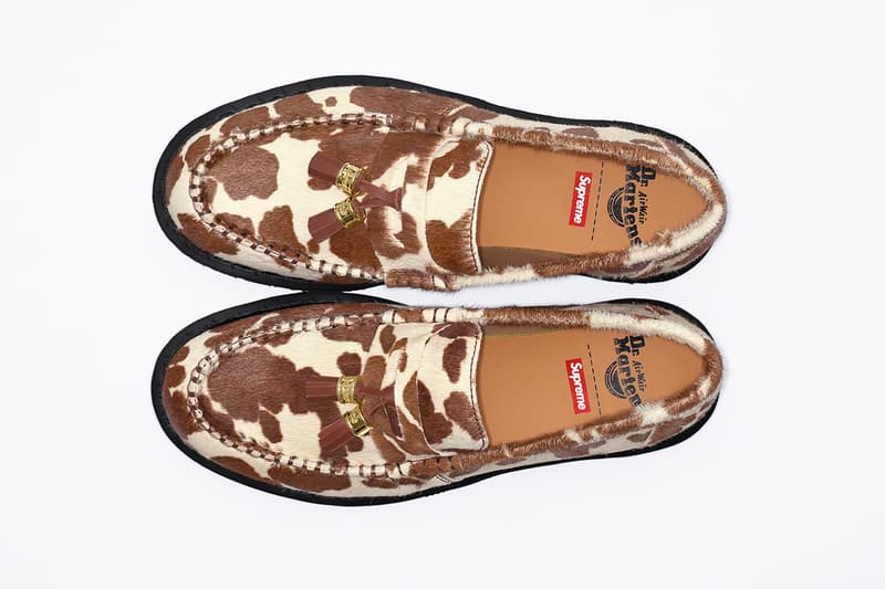 シュプリーム x ドクターマーチンによる2023年春夏シーズンのコラボシューズが登場 Supreme x Dr. Martens collab shoes 2023 spring summer release info