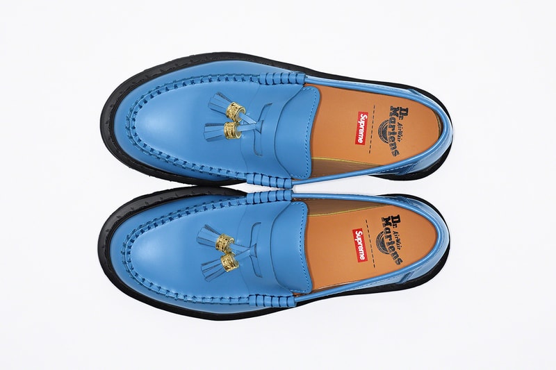 シュプリーム x ドクターマーチンによる2023年春夏シーズンのコラボシューズが登場 Supreme x Dr. Martens collab shoes 2023 spring summer release info