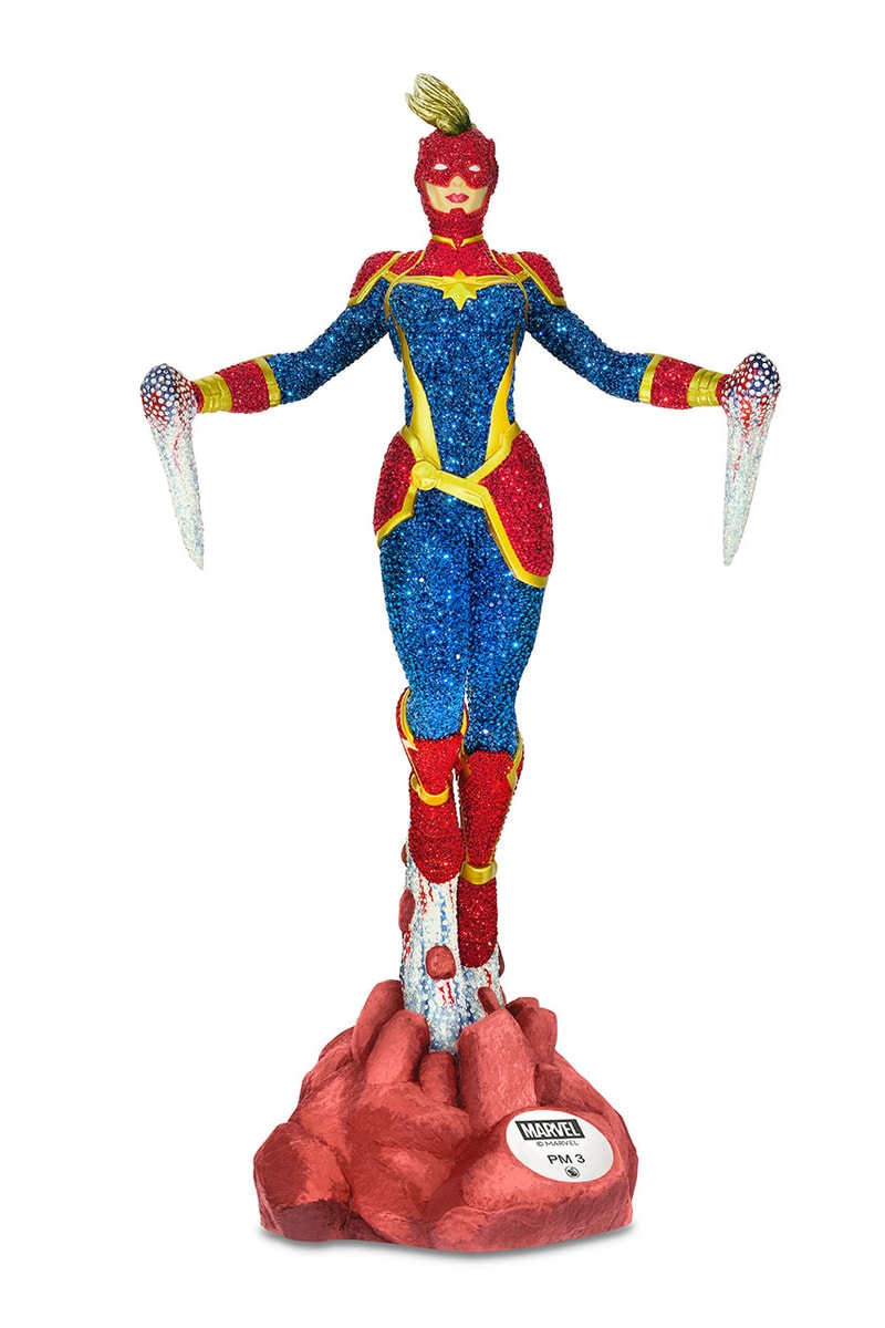 スワロフスキーからマーベルとコラボしたクリスタルコレクションが登場 Swarovski Marvel Collabo Crystal Collection Release Info
