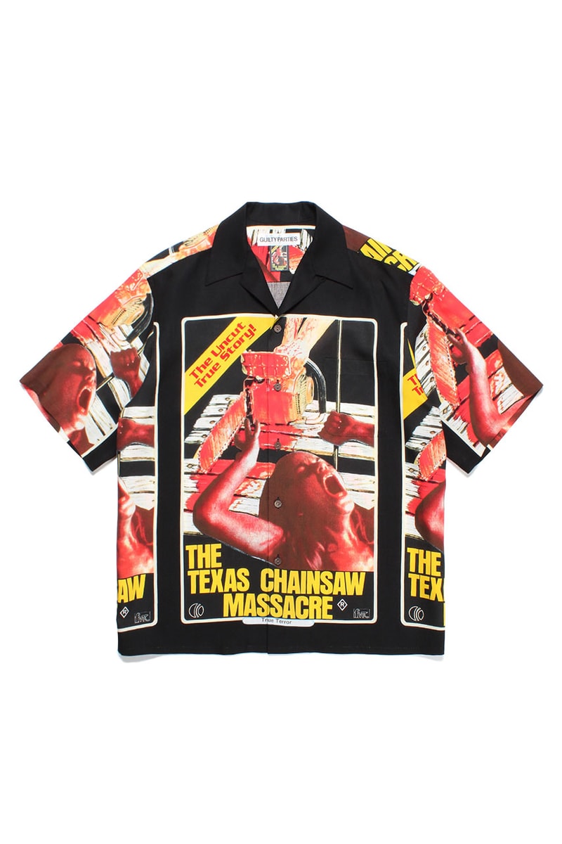 ワコ マリアがホラー映画 悪魔のいけにえとの最新コラボコレクションを発売 wacko maria the texas chainsaw massacres collab new release info