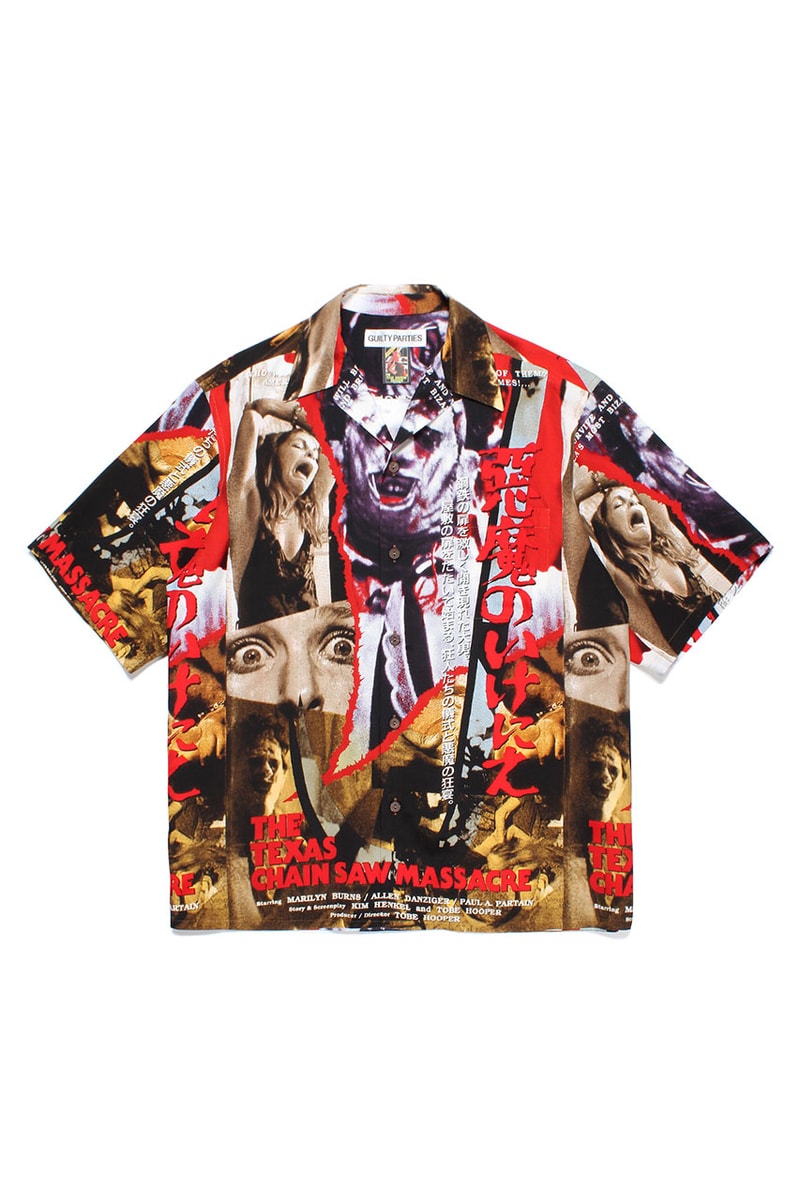 ワコ マリアがホラー映画 悪魔のいけにえとの最新コラボコレクションを発売 wacko maria the texas chainsaw massacres collab new release info