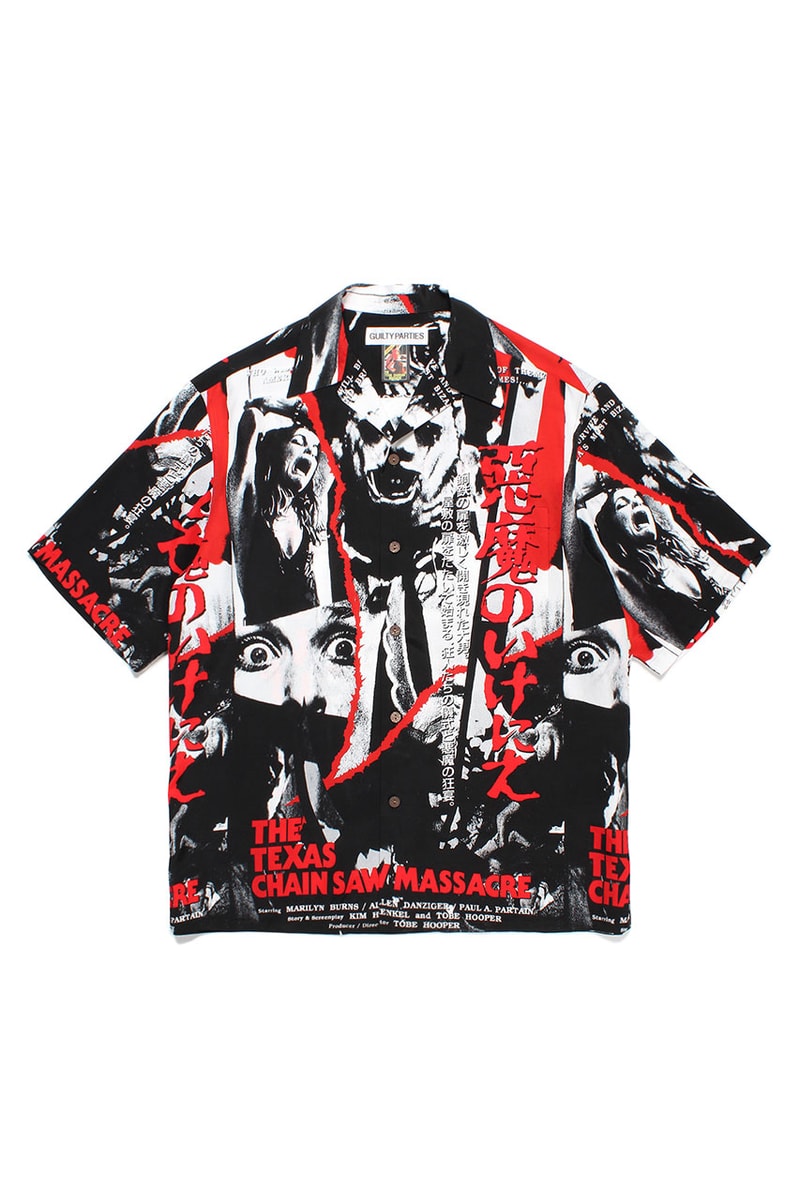 ワコ マリアがホラー映画 悪魔のいけにえとの最新コラボコレクションを発売 wacko maria the texas chainsaw massacres collab new release info