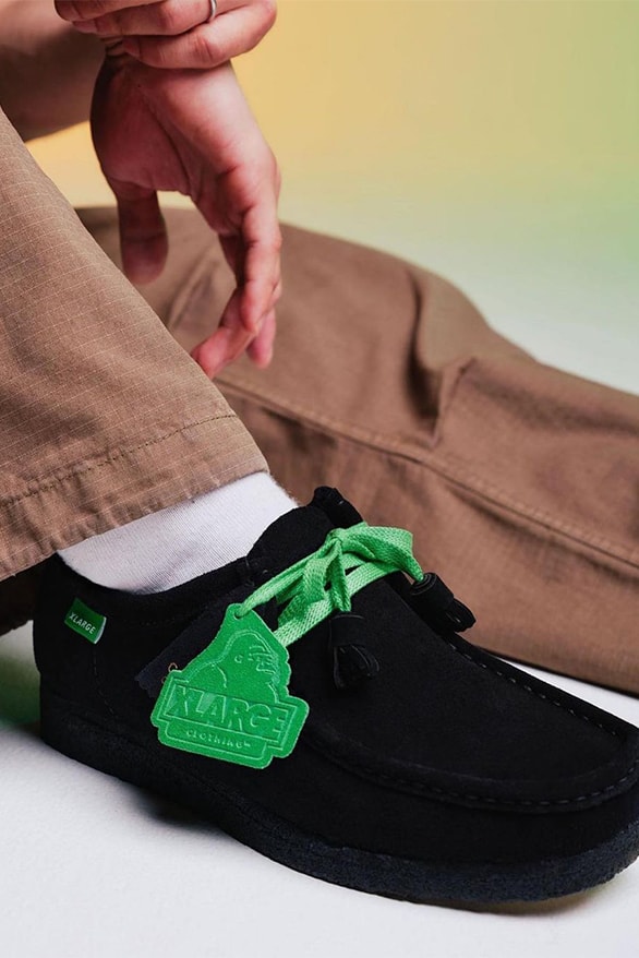 エクストララージからクラークス オリジナルズとのコラボワラビーが登場 XLARGE Clarks Originals Wallabee Boot Information collaboration footwear Japan uk England hype