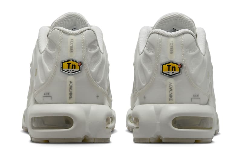 ア・コールド・ウォール x ナイキ エアマックスプラスの国内発売情報が解禁 a cold wall nike air max plus FD7855 001 FD7855 002 release date info store list buying guide photos price