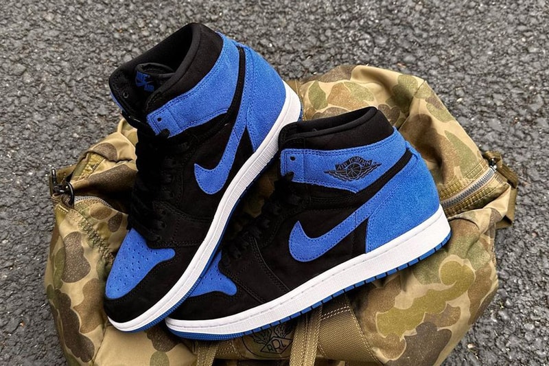 Air Jordan 1 High “Royal Reimagined” の実物ビジュアルが浮上