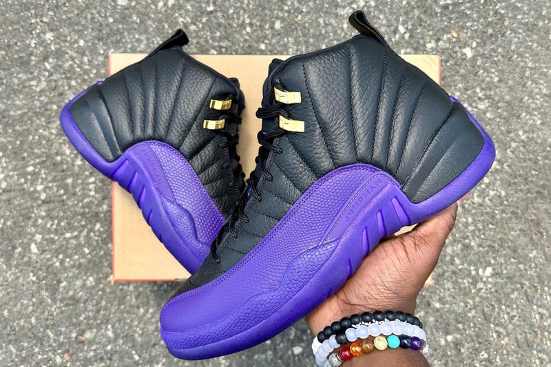 エアジョーダン 12からロサンゼルス・レイカーズを彷彿とさせる新色 “フィールドパープル”が登場 Air Jordan 12 Field Purple CT8013-057 Release Date info store list buying guide photos price