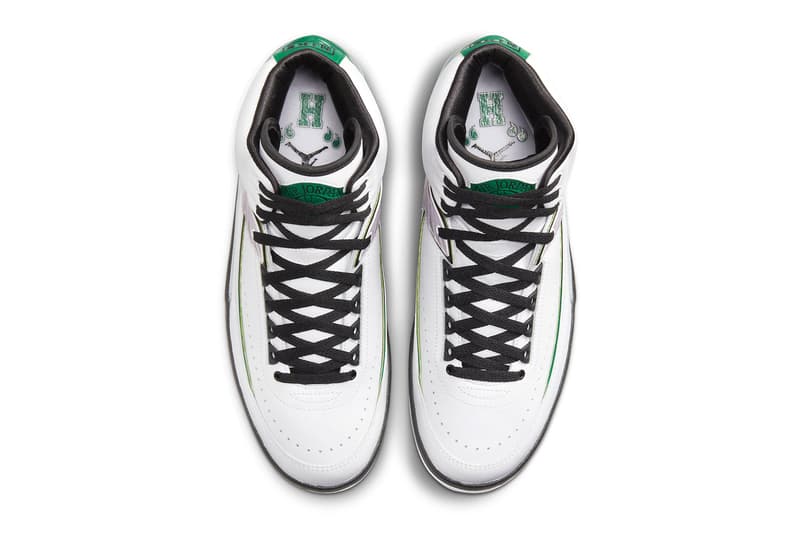 エア ジョーダン 2のシンプルなカラーリングを纏った新作 ウィングスが登場 Air Jordan 2 "Wings" Honors Jordan Brand VP Howard "H" White Nike White/Malachite-Black jordan wings program