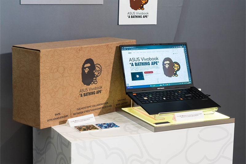 ASUS が A BATHING APE とのコラボラップトップを発表