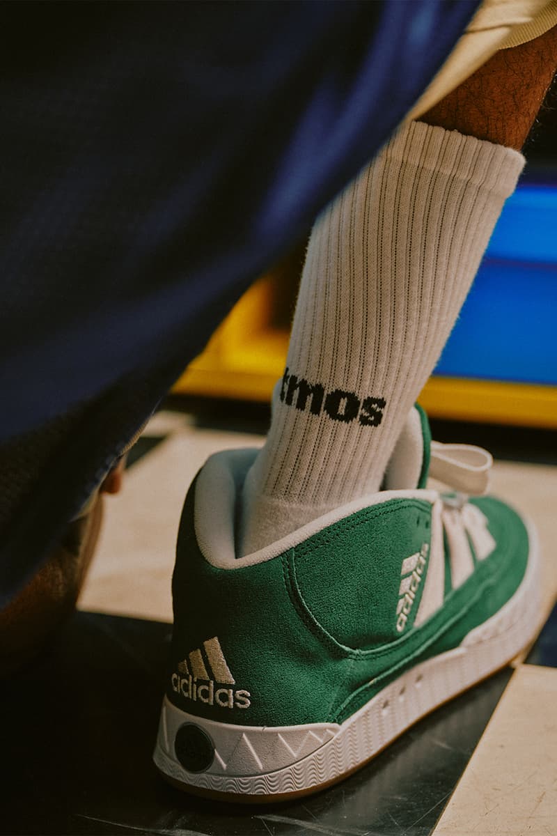 atmos × adidas originals から幻の1足と呼ばれる ADIMATIC MID "NEO GREEN" が発売