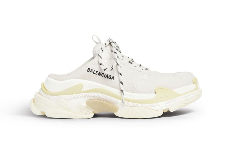 Balenciaga が Triple S のミュールタイプをリリース