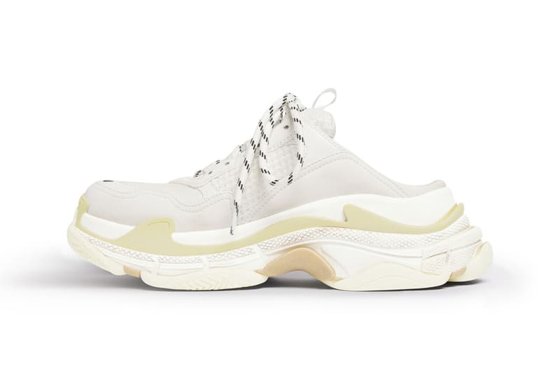 Balenciaga が Triple S のミュールタイプをリリース