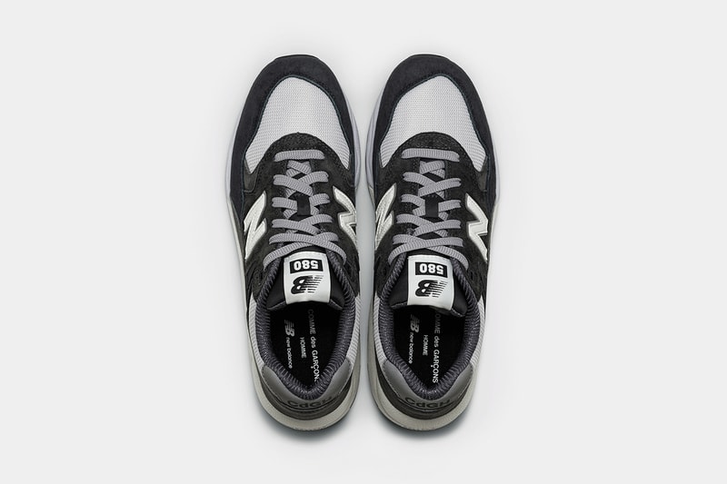 コム デ ギャルソン・オム x ニューバランスによるコラボ 580 の国内発売情報が解禁 COMME des GARÇONS HOMME New Balance Collabo 580 Release Japan Info