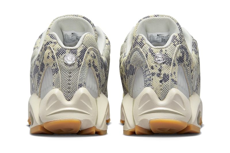 ドレイク手掛けるノクタ x ナイキ エア テラ スネークスキンの公式ビジュアルをチェック Take a First Look at Drake’s NOCTA x Nike Hot Step Air Terra “Snakeskin” Footwear DR0508 001