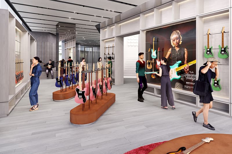 6月30日にオープン予定のフェンダー世界初の旗艦店をチェック fender flagship tokyo open june 30 info