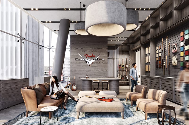 6月30日にオープンが決定した Fender 世界初の旗艦店をチェック