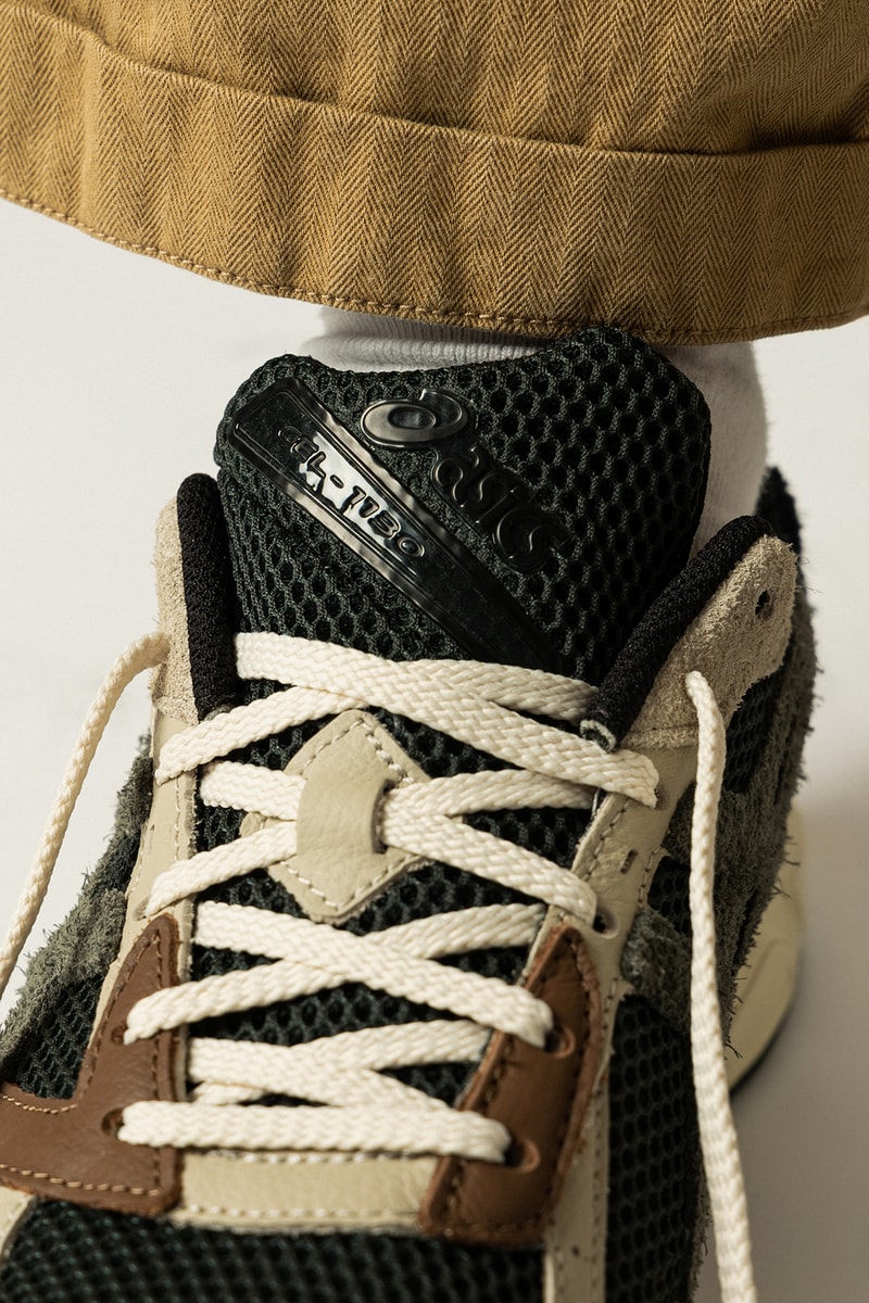 ハル スタジオ x アシックス ゲル1130 MK II “フォレスト” が HBX で販売開始 HAL STUDIOS® x ASICS GEL-1130 MK II “FOREST” HBX release info