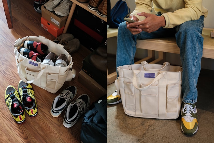 JASON MARKK からシューケアに特化したトートバッグとシューズオフマットが登場