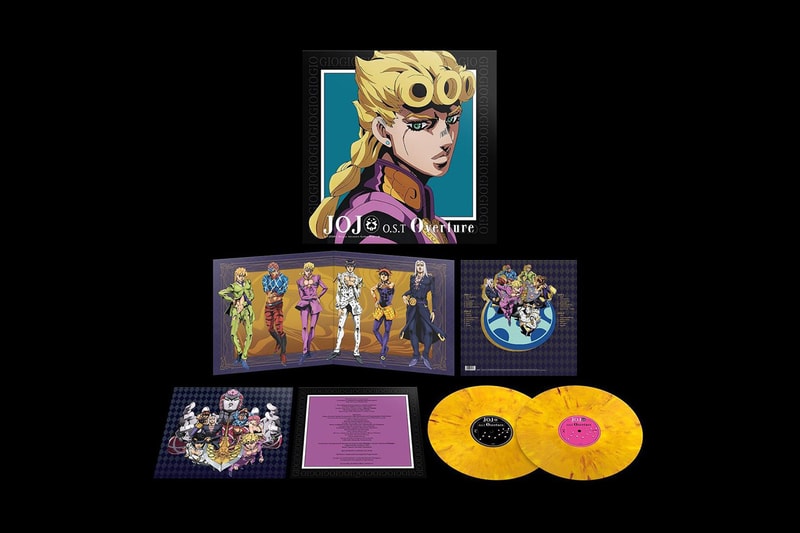 『ジョジョの奇妙な冒険 黄金の風』のアナログレコードが発売 JoJo's Bizarre Adventure: Golden Wind Vinyl record release info milan records