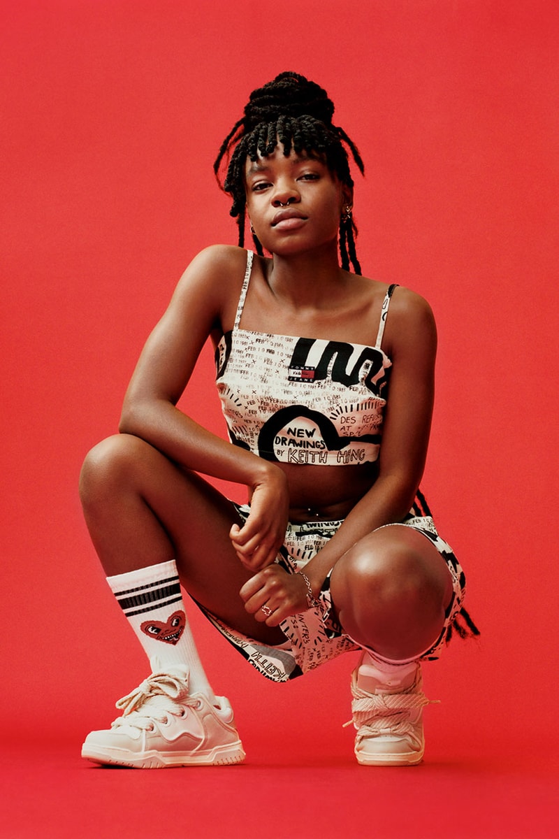 キース・ヘリングとトミー ジーンズが初となるコラボコレクションを発売 Keith Haring Tommy Jeans Collabo Collection Release Info