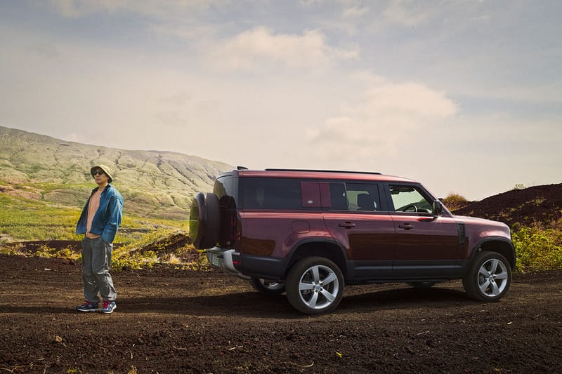N.ハリウッド尾花大輔、火山を走る──ディフェンダー130で駆ける三宅島の旅