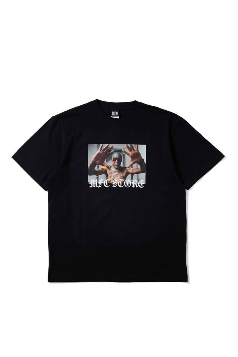エムエフシーストアからデニス・ロッドマン とヴィクトリー・ディーエヌエーによるコラボTシャツが登場 mfc dennis Rodman victory dna collabo item release info
