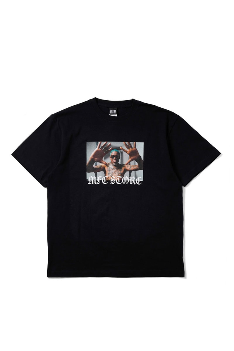 エムエフシーストアからデニス・ロッドマン とヴィクトリー・ディーエヌエーによるコラボTシャツが登場 mfc dennis Rodman victory dna collabo item release info