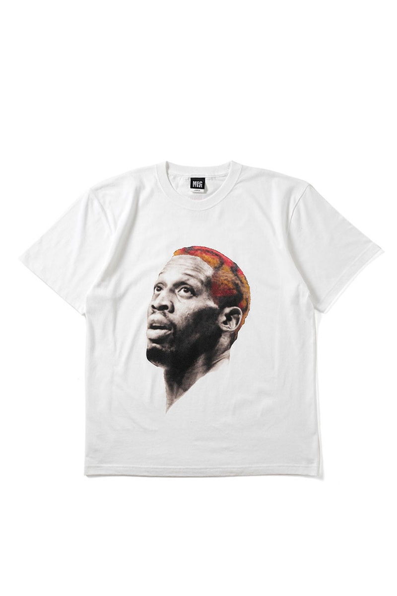 エムエフシーストアからデニス・ロッドマン とヴィクトリー・ディーエヌエーによるコラボTシャツが登場 mfc dennis Rodman victory dna collabo item release info