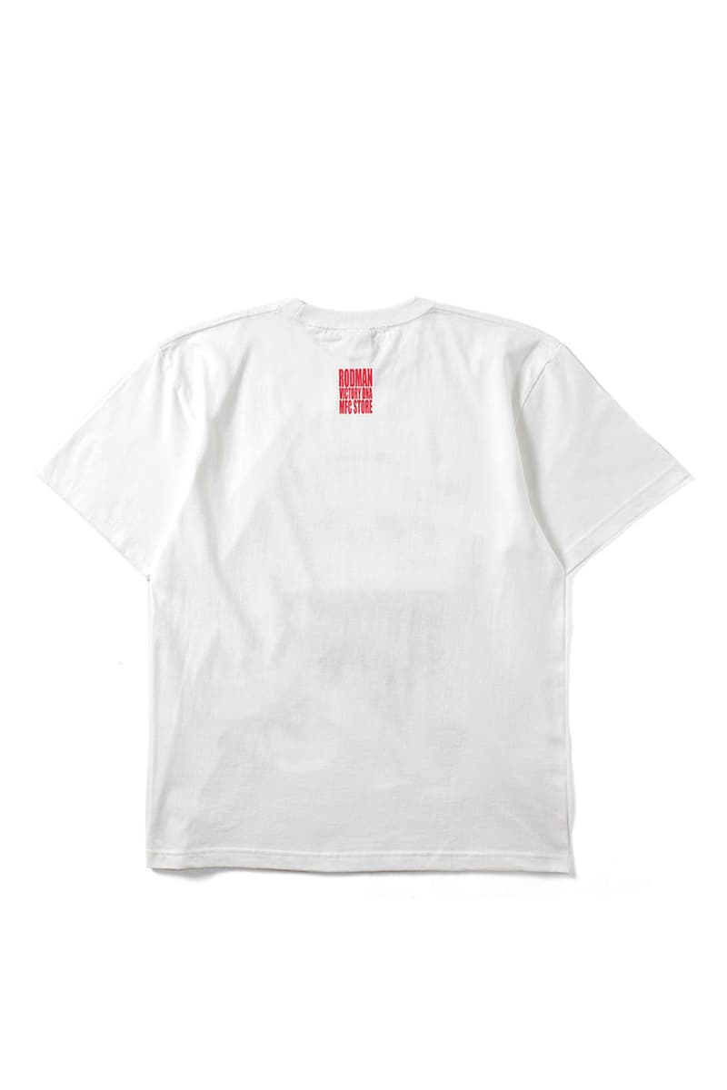 エムエフシーストアからデニス・ロッドマン とヴィクトリー・ディーエヌエーによるコラボTシャツが登場 mfc dennis Rodman victory dna collabo item release info