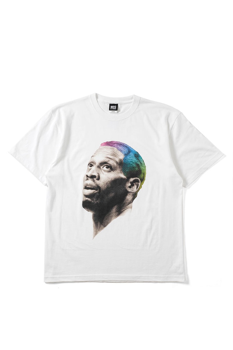 エムエフシーストアからデニス・ロッドマン とヴィクトリー・ディーエヌエーによるコラボTシャツが登場 mfc dennis Rodman victory dna collabo item release info